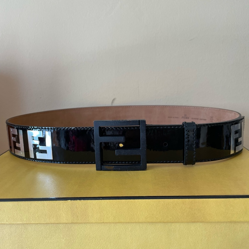 Authentic Fendi FF belt